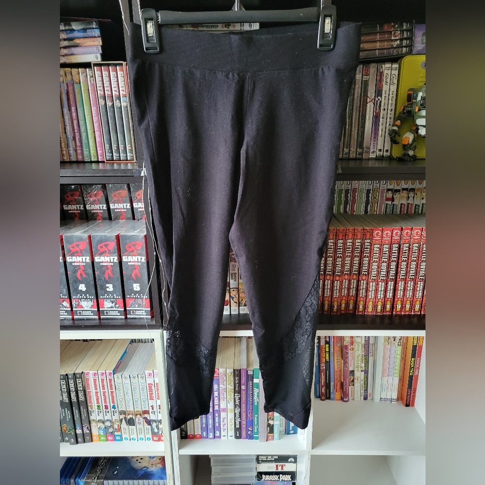 Torrid ankle see through leggings Size 0